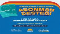 TÜM ÜNİVERSİTE ÖĞRENCİLERİNE ABONMAN DESTEĞİ